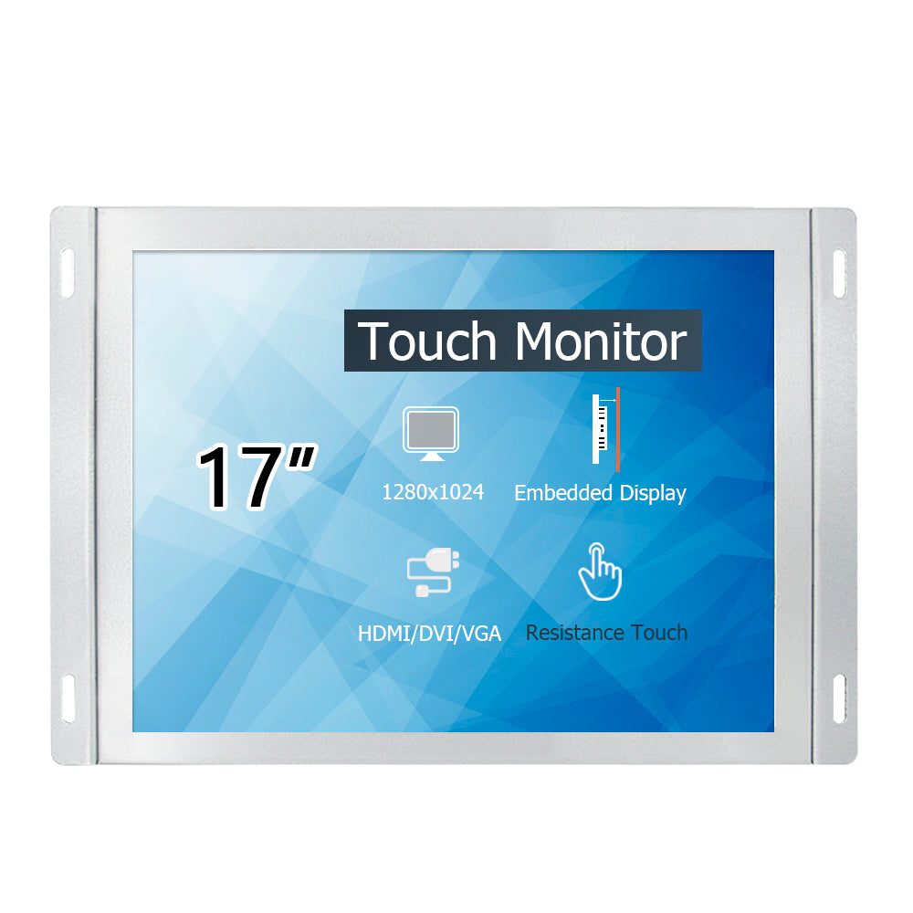 17 inch industrial computer Resistive touch display/ monitor