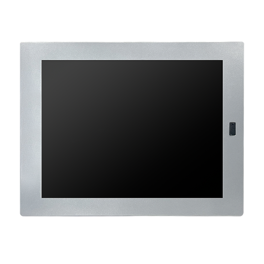 15-inch embedded industrial capacitance touch computer display/monitor with front USB expansion interface