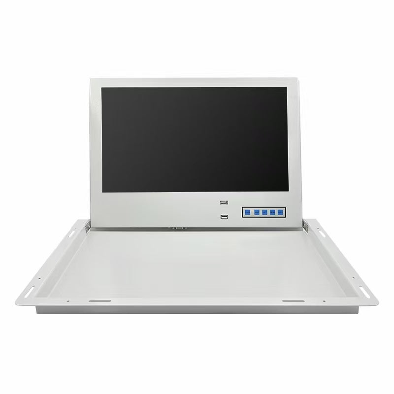 17.3 inches industrial clamshell type Computer monitor/monitor front USB extension interface